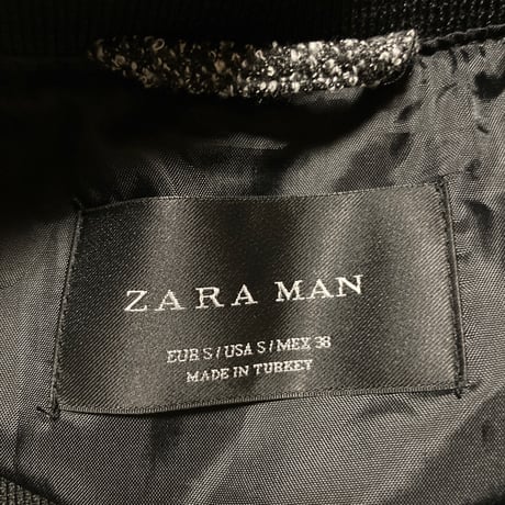 ZARA MAN Jacquard Bomber Jacket