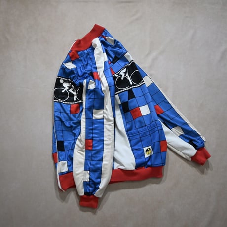 80s EuroVintage Cycling TrackJacket