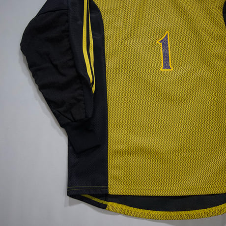 Late90s~Early00s Adidas UK made GORE WINDSTOPPER Succer Keeper Pullover L/S Game Shirts