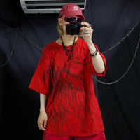 MMA ELITE 2XL Bald Eagle Lily Patterns Graphic S/S Tee