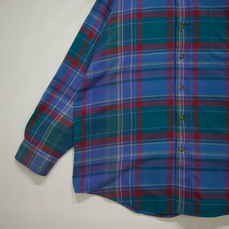 90s GANT Tartan Check “Punk Spice” L/S BD Shirts