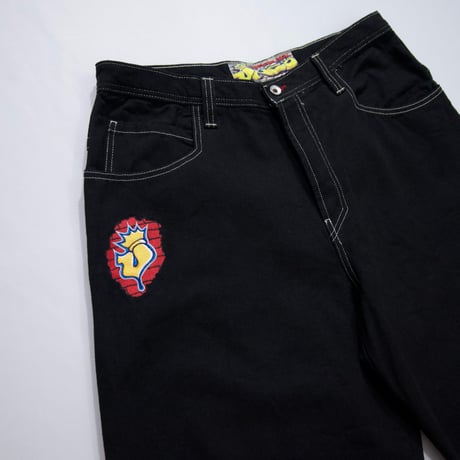 JNCO USA made Embroidery Baggy Denim