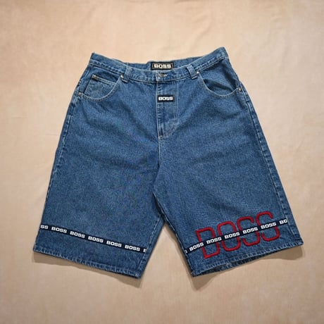 90s USAmade BOSS Wide Denim Shorts
