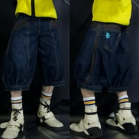 10s Ne-net c2010 Drawers Denim Shorts/Pumpkin Pants