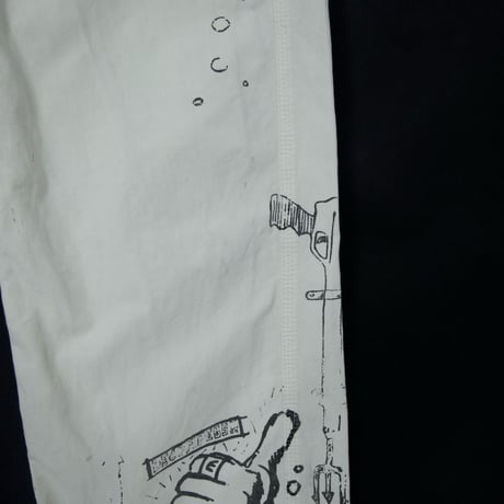 00s Diesel Full Painting Graphics Indian Cotton Pants