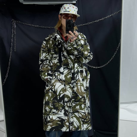 Diesel Reversibile Tribal Camo Fishtail Mods Coat