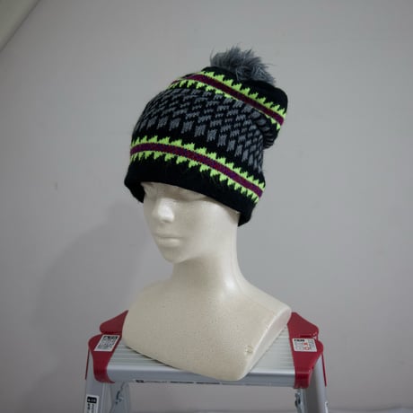 USED Psychedelic Geometric Full Graphics Patterns Bonbon Kint Cap