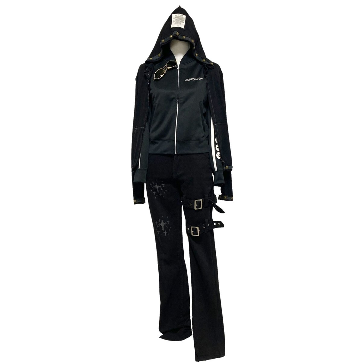 Hide Rock Bondage Flare Design Pants | HOW Used