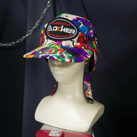 Surf Design Psychedelic Full Graphics Embroidery&Patch Cap