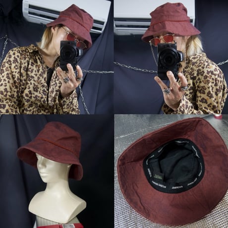 90s Jean Paul Gaultier Iridescent Bucket Hat