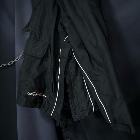 USED Snowboard Padding Puff Short Length Box Silhouette Nylon Anorak Jacket/Mountain Hoodie