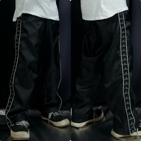AIRWALK Polyester SideLine Zipper Flare Track Pants