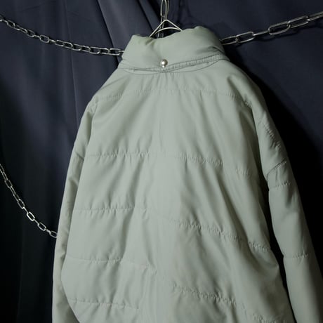 ITALY made Deformation Short Length Box Silhouette Padding Fireman Jacket/Mountain Hoodie