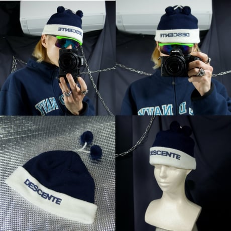 90s DESCENTE Acrylic Bonbon Knit Cap