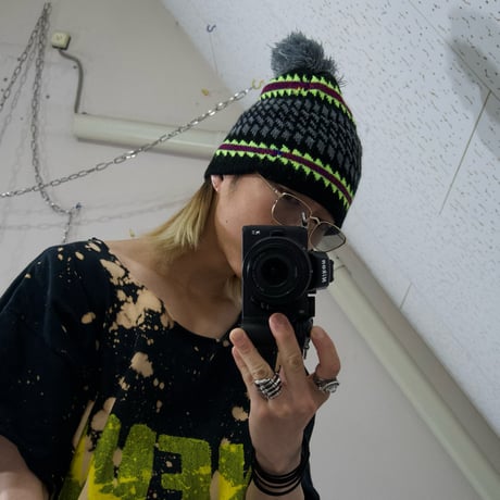 USED Psychedelic Geometric Full Graphics Patterns Bonbon Kint Cap