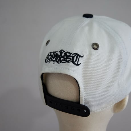 Ghost Astonique Fraktur Embroidery 6Panels Cap