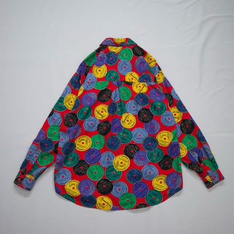 Lizwear Records Full Graphics Rayon L/S Shirts