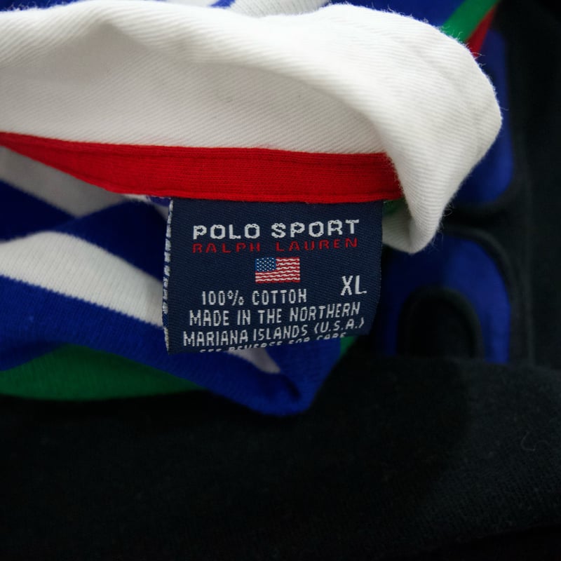 90s POLO SPORT RALPH LAUREN Multi Borders L/S S