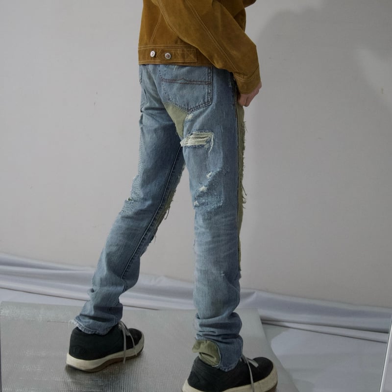 DENIM&SUPPLY RALPH LAUREN Repair&Patchwork Dama