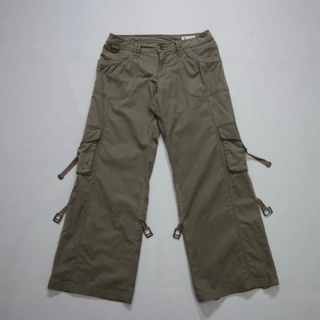 MICHEL KLEIN 2way Gimmick Tech Cargo Pants