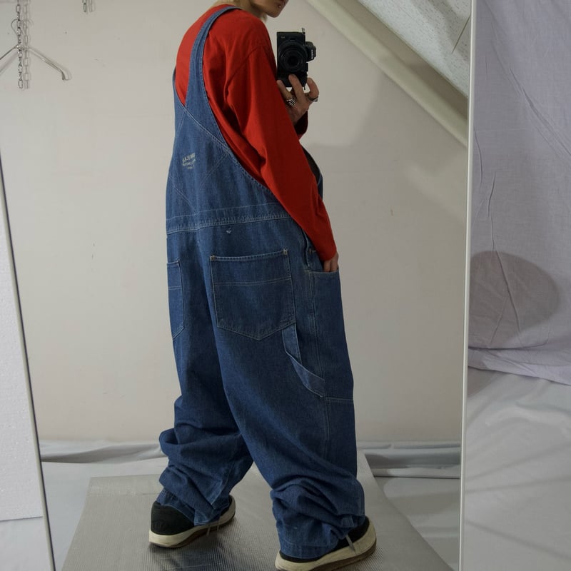 ROCAWEAR DoubleKnee Carpenter Baggy Denim Overa