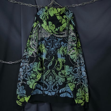 90s~00s Pelle Pelle Psychedelic Tiger Rhine Stone Frocky Graphics Heavyweight FullZip Sweat Hoodie