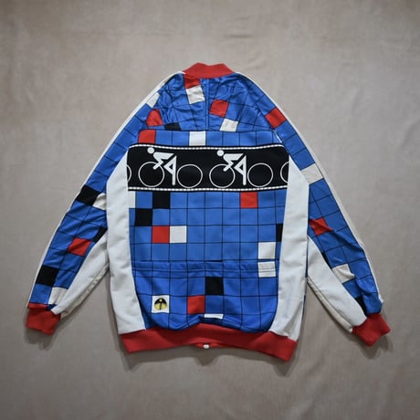 80s EuroVintage Cycling TrackJacket