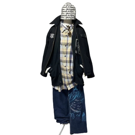 REACTION OverSize Check Shirt