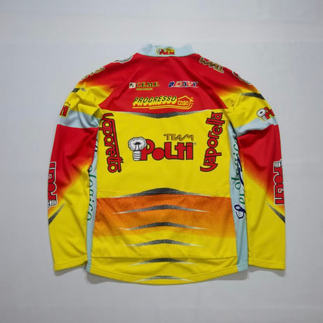 1994~2000s Santini Italy Made Cyber Pop Design Cycling Track Jacket
