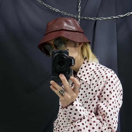 USED PU Leather Minimal Modify Bucket (Metro/Safari) Hat
