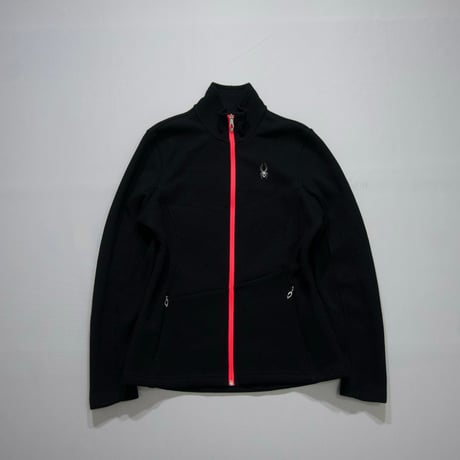 Spyder 2013Fall Embroidery Black×ShockingPink Track Jacket