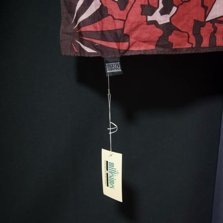 80s Deadstock Marithe francois Girbaud MILLESIMES Art Graphics Scarf