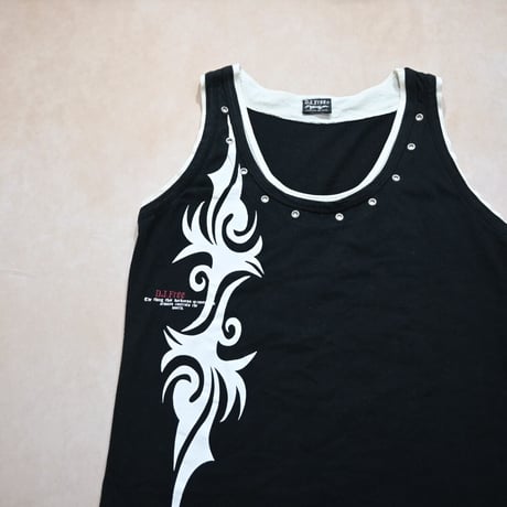 DJ FREE TribalDesign NoSleeve Design Tee