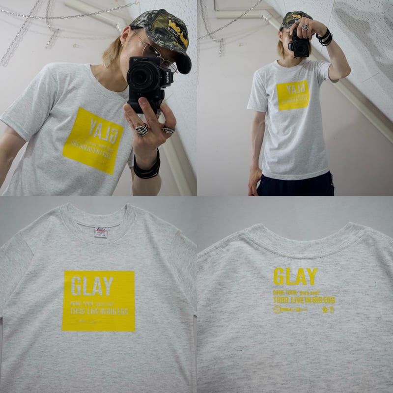 激レア【極美品】GLAY PURE SOUL1999 ツアーTシャツ ベージュ 激レア【極美品】GLAY PURE SOUL1999 ツアーTシャツ ベージュ