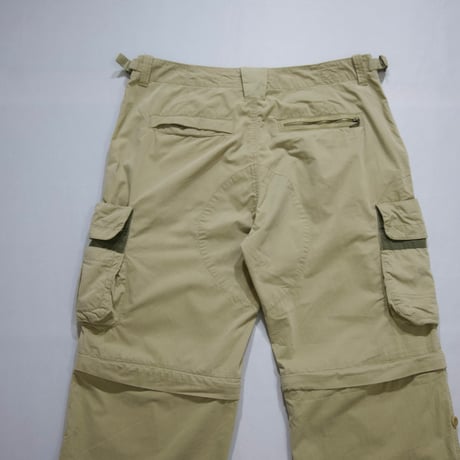 00s 07SUM Timberland Detachable 2Way Zipper Gimmick Parachute Cargo Pants