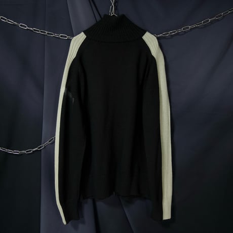 90s Euro PUMA Double Zipper Drivers Knit