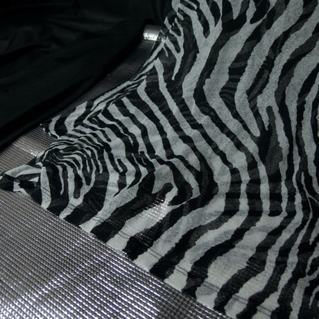 Euro USED Zebra Patterns Sheer L/S Shirts