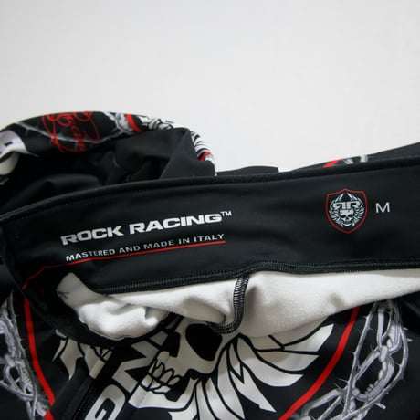 ROCK RACING Italy made Skull BarbedWire Cycling Track Jacket