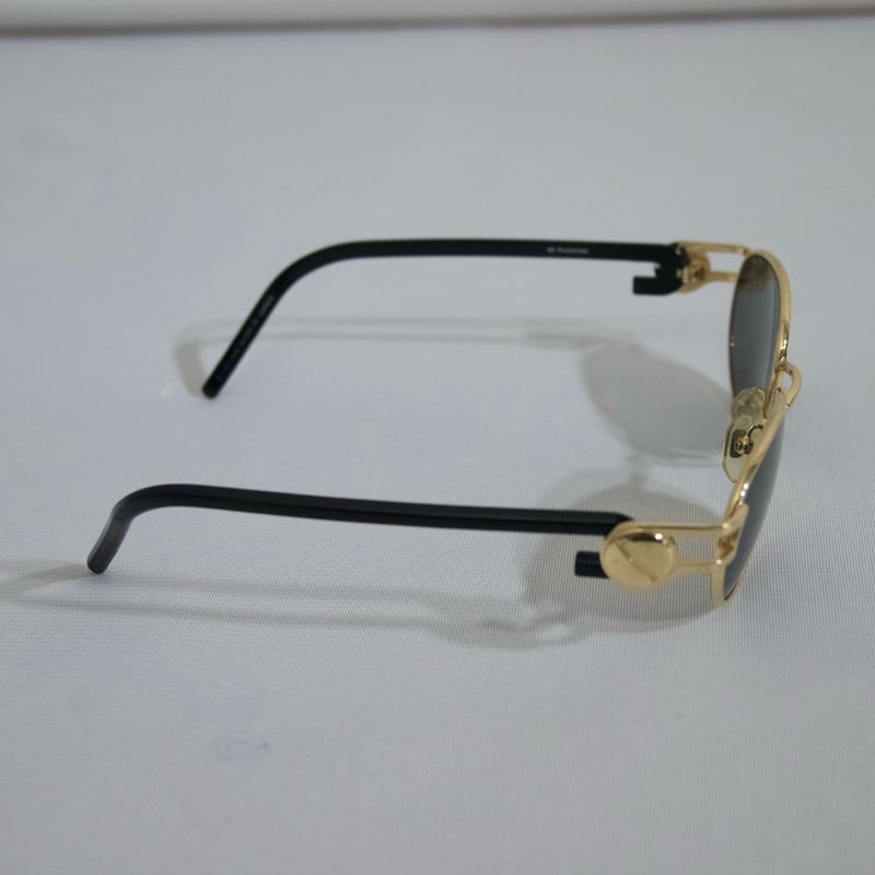 90s Archive Yohji Yamamoto 52-4201 Oval Sunglas