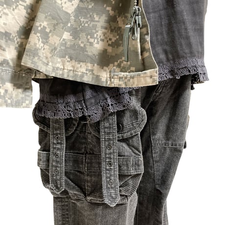 Tete Homme bondage cargo pants テットオム ボンテージ カーゴパンツ