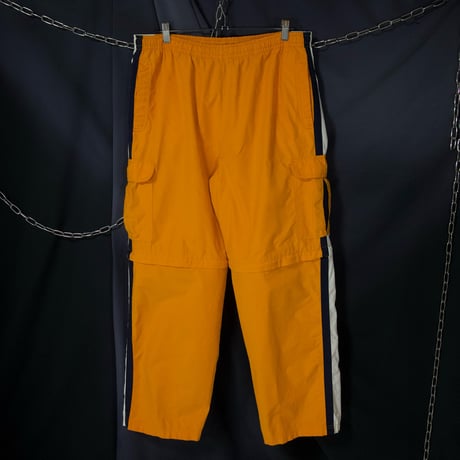 PHYS.SCi PHYSICAL SCIENCE 2way Detachable PU Coated Sideline Cotton×Nylon Cargo Pants/Shorts