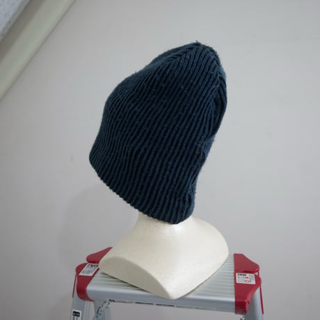 USED Shorthorn Surf Design Ribbed Balloon Knit Cap