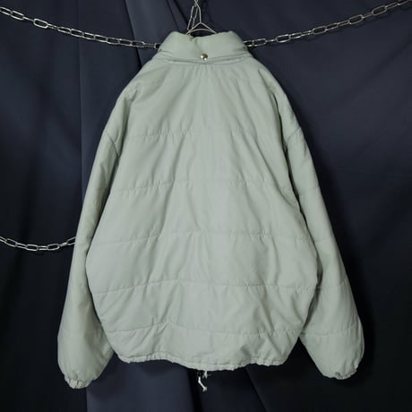 ITALY made Deformation Short Length Box Silhouette Padding Fireman Jacket/Mountain Hoodie