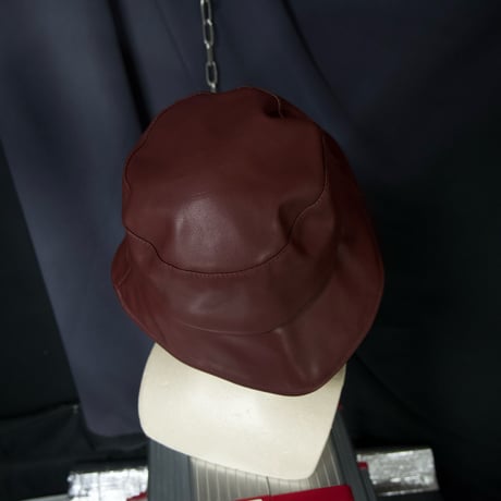 USED PU Leather Minimal Modify Bucket (Metro/Safari) Hat