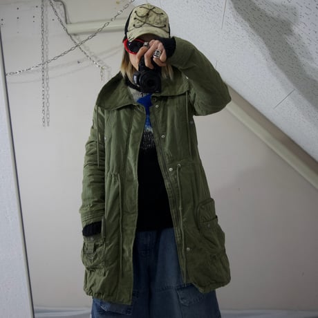 Diesel Big Collar Fishtail Mods Coat