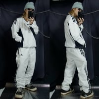 10s c2012 Adidas Setup V Neck Pullover Game Jacket/Track Pants