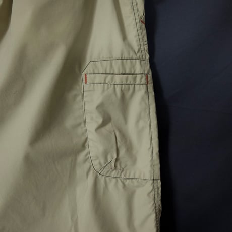 TIME ZONE Deformation Multi Pocket Gimmick Cropped Carpenter Cargo Pants