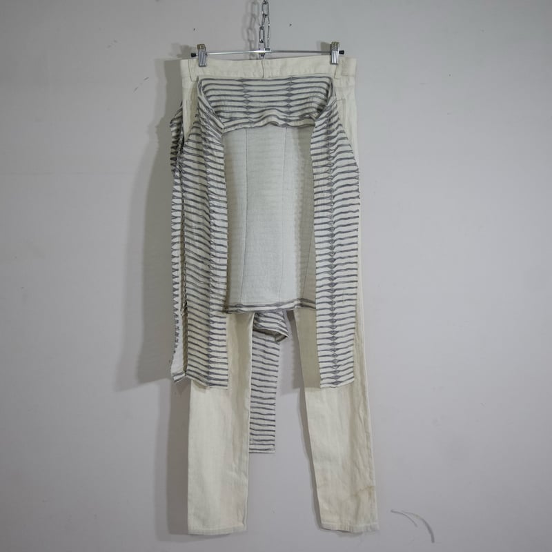 RAF SIMONS 2006ss DockingTee Linen Pants | HOW RAF SIMONS 2006ss DockingTee Linen Pants | HOW