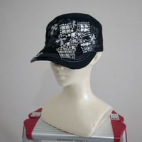 LOGA CrystalRhinestone&Studs Cross Embroidery Cap