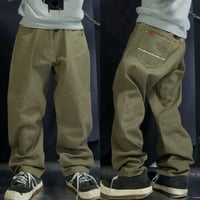 00s c2002 Karl Helmut Deadstock Lye Color Loose Straight Denim